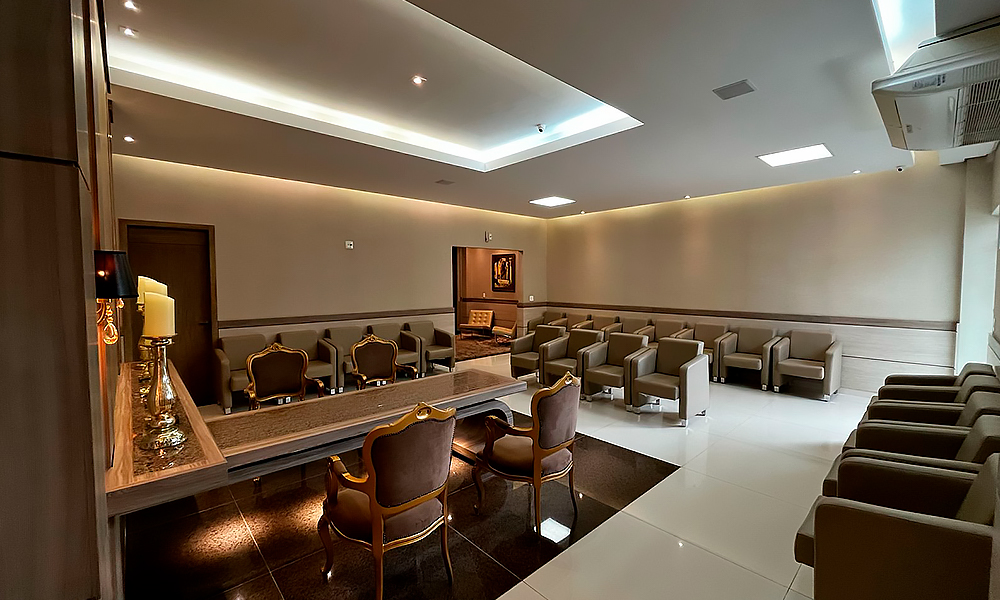 Sala dourada da Pax Silva